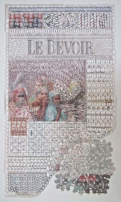 Une œuvre de l'artiste Myriam Dion Copyright © 2013 Myriam Dion