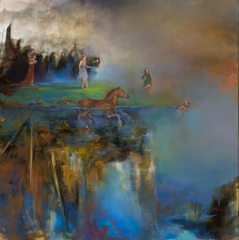 L'aire du cheval par Richard Morin Copyright © 2014 Richard Morin